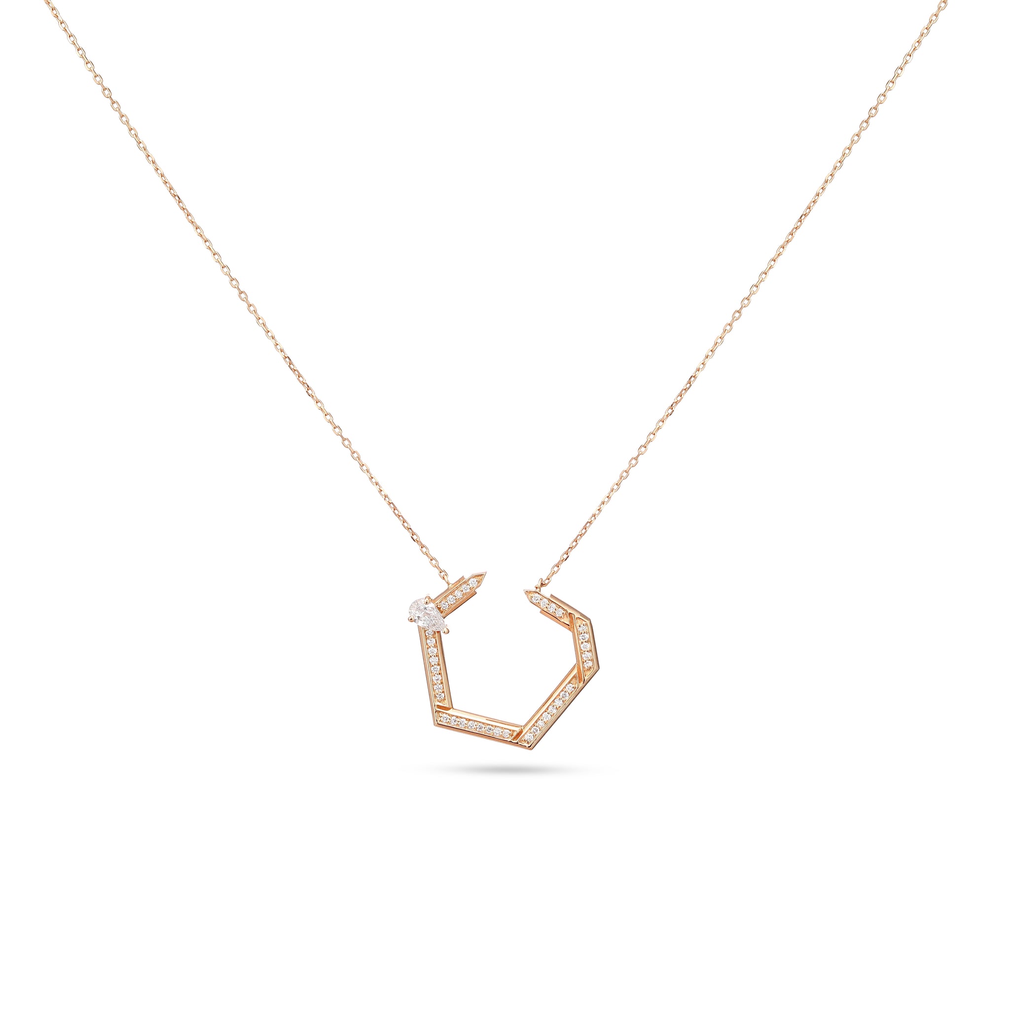Hexad Diamond Necklace