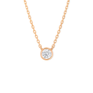 Noor Floating Diamond Necklace (Large)