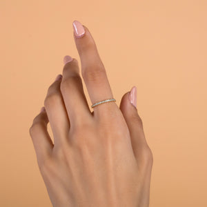 Noor Eternity Diamond Ring (Half)