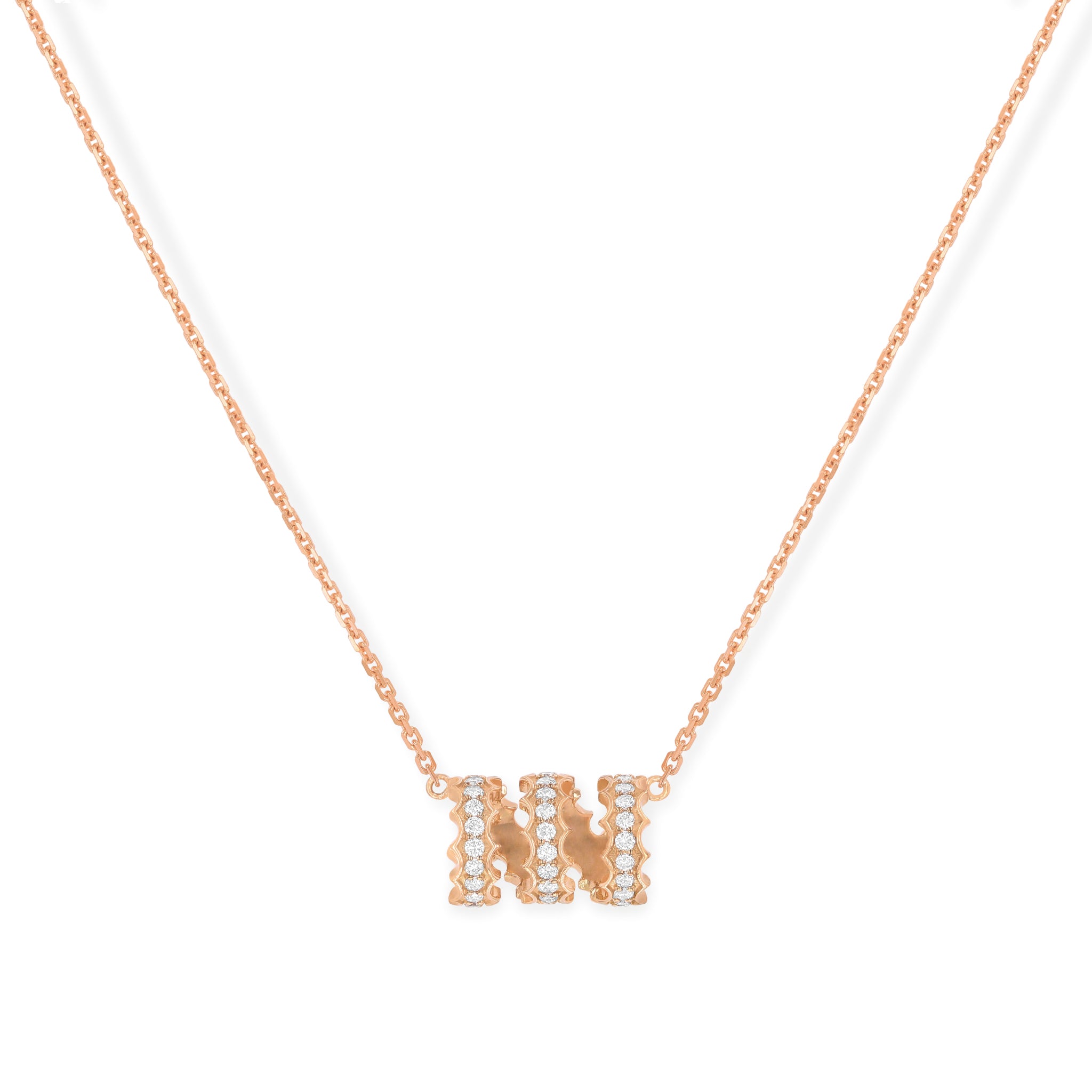 Zora Twist Diamond Necklace